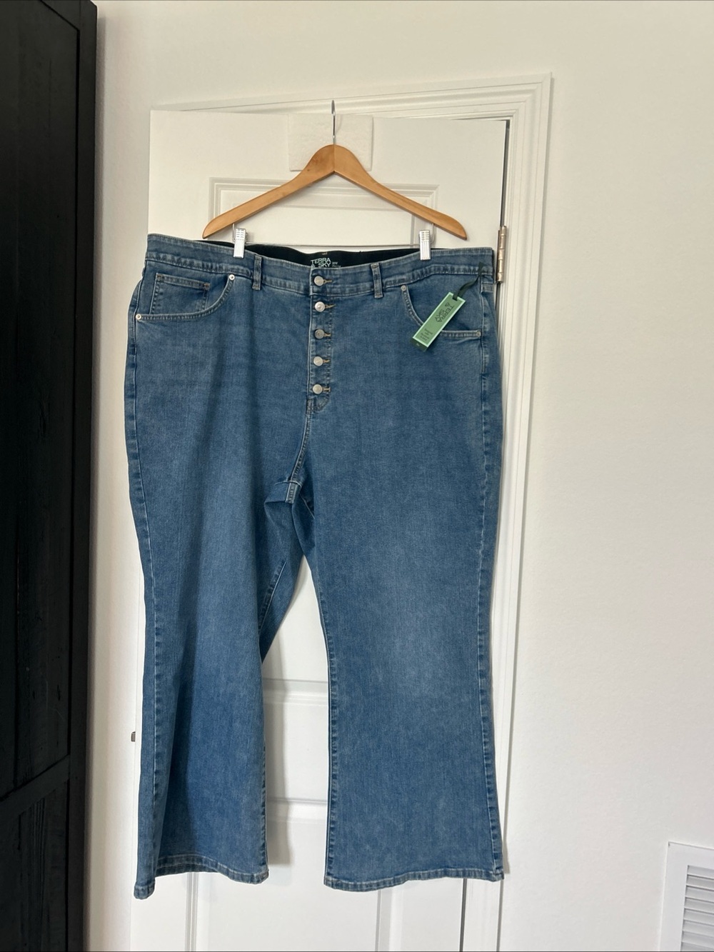 Terra And Sky Flare Leg Jeans 28W- NWT
